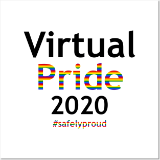 Virtual Pride 2020 Posters and Art